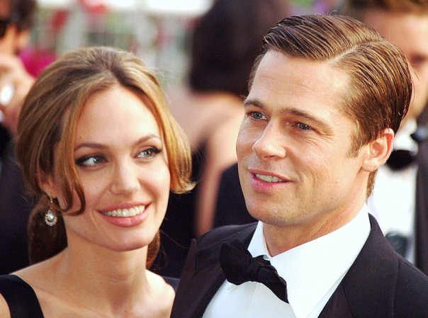 Angelina Jolie et Brad Pitt