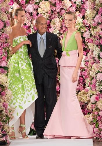 Oscar De La Renta et Daria Strokous