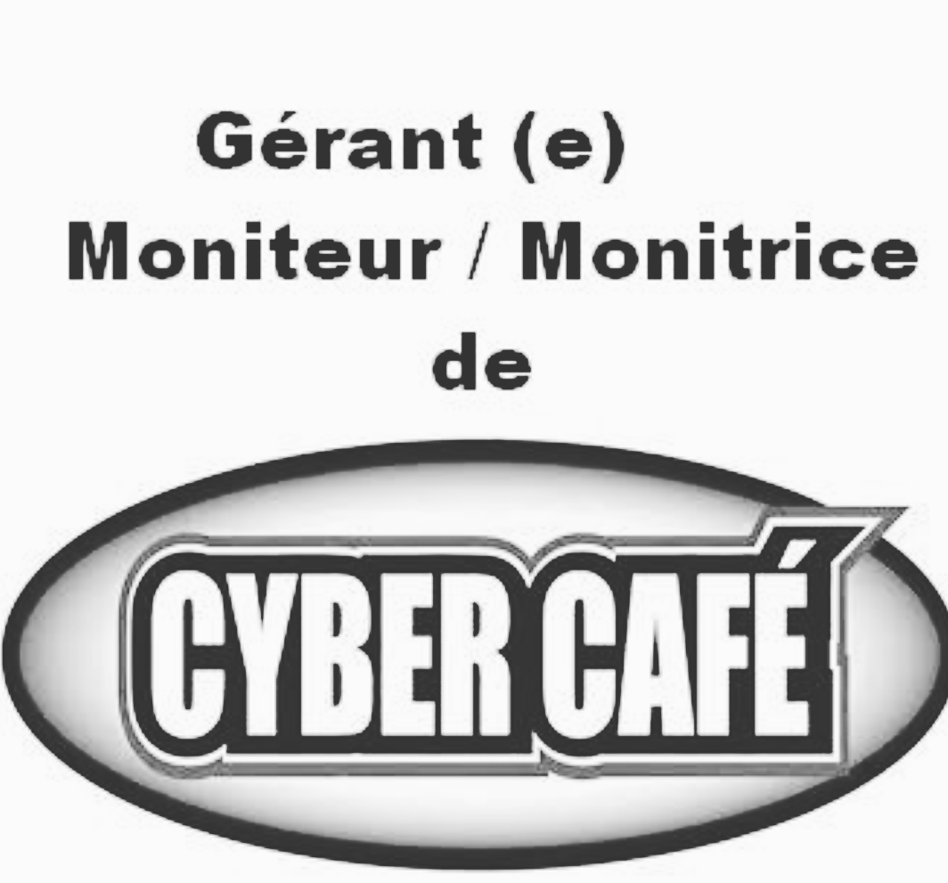 2- Moniteur et monitrice de Cyber café