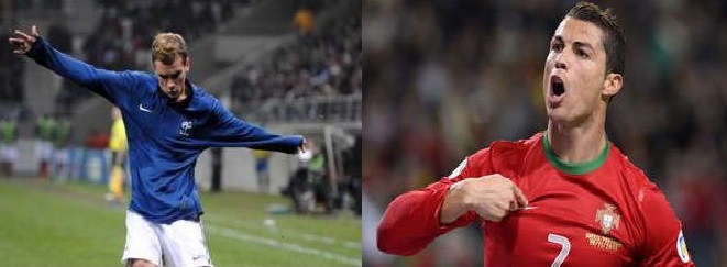 France (Antoine Griezman) - Portugal (Cristiano Ronaldo) kalaranet.com 