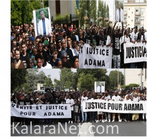 Adama Traoré , une marche pour la vérité sur l'affaire