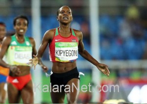 Victoire de la kenyane Faith Kipyegon au 1500 mètres – KalaraNet.com – Août 2016