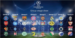 La Champions League 2016/2017 débute le 13 septembre