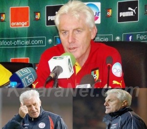 <em>Hugo Bross,coach des Lions indomptables</em>