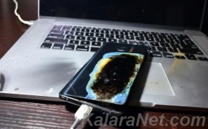 <em>Galaxy Note 7 qui a explosé</em>