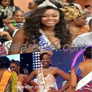 <em>Miss Togo 2016 après l'élection</em>