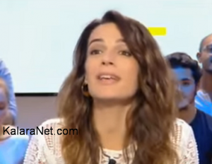 <em>Ornella Fleury Miss météo dans Le Grand Journal de Canal+</em>