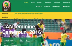 La CAN féminine 2016 a un site web pour les fans