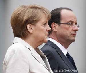 Hollande et Merkel n'approuvent pas la position de la Russie dans la crise syrienne