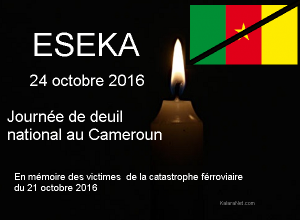 Le Cameroun est en deuil depuis la catastrophe ferroviaire d'Eseka