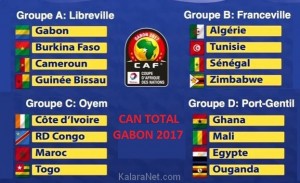 Le Cameroun est dans un bon groupe pur la CAN 2017 qui se tiendra au Gabon