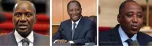 Alassane Dramane Ouattara, Daniel Kablan Duncan et Amadou Gon Coulibaly sont collaborateurs depuis des décennies