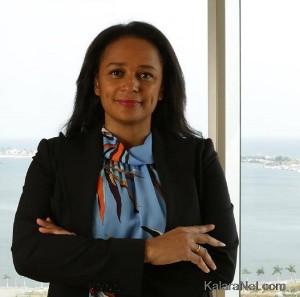 Isabel Dos Santos est la fille de l'ancien président de l'Angola
