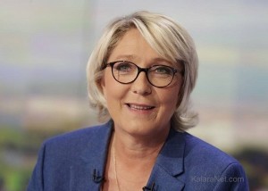 Marine Le Pen, candidate à la dernière présidentielle en France