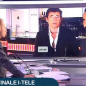 iTélé - scène de sexe en direct - Patrick Bruel - kalaranet.com - 2014