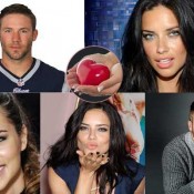 Après la rupture,Adriana lima main dans la main avec Julian Edelman