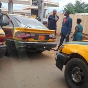 Collision entre taxis à Yaoundé - © Kalaranet.com