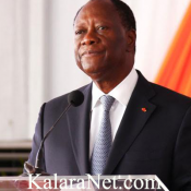 Alassane Ouattara lors d'un discours – KalaraNet.com – Août 2016