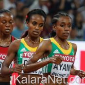 Almaz Ayana en tête du 10 000 m à Rio 2016