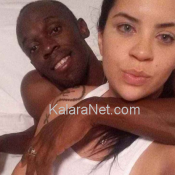 Usain Bolt enlace Jady Duarte qui les prend en photo