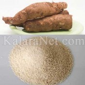 La farine de manioc se substitue à la farine e blé