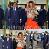 Paul et Chantal Biya sont arrivés à Yaoundé le 09.09.2016