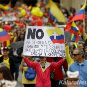 Les termes de l' accord de paix avec les FARC n'a pas séduit tous les colombiens