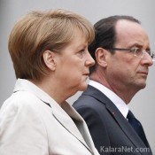 Hollande et Merkel n'approuvent pas la position de la Russie dans la crise syrienne