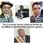 Me NOUGA Jean Marie - Me SANDJON - Me PIENDJIO qui volent l'héritage de Mballa Bounoung